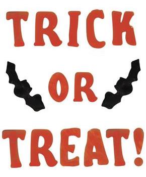Trick Or Treat Gel Clings