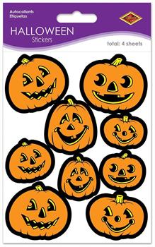 Jack-O-Lantern Stickers