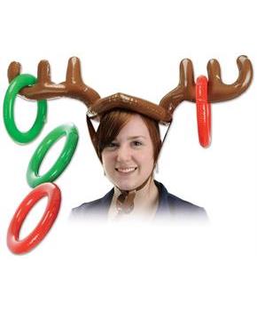 Inflatable Reindeer Ring Toss