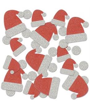 Santa Hat Deluxe Sparkle Confetti