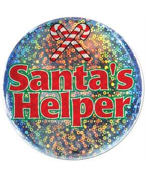 Santa's Helper Button