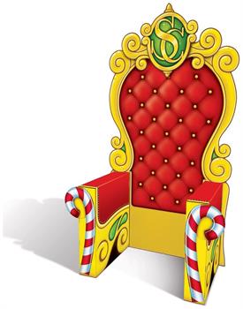 3-D Santa's Throne Prop