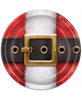 Santa's Belt Buckle Plates