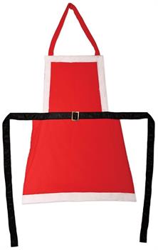 Mrs Claus Fabric Novelty Apron