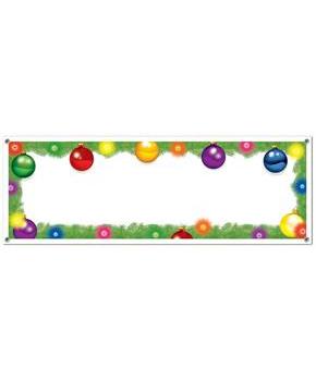 Holiday Sign Banner