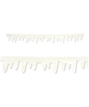 Fabric Icicle Decorations