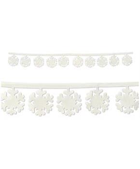 Fabric Snowflake Garlands