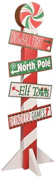 3-D North Pole Directional Post Prop