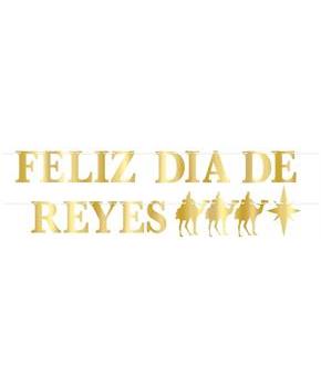 Foil Three Kings Day Streamer