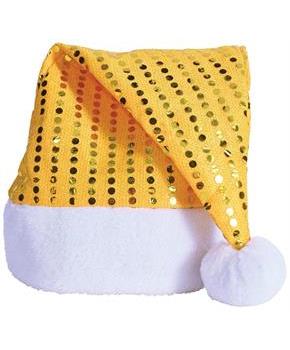 Sequin-Sheen Santa Hat