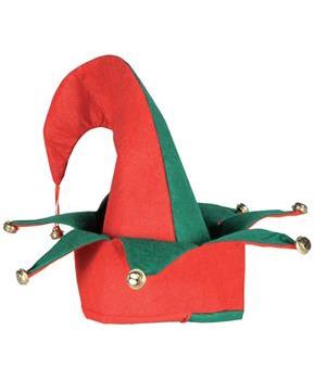 Felt Elf Hat w/Bells