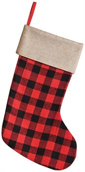 Plaid Stocking
