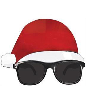 Santa Hat Glasses