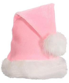 Light Pink Santa Hat
