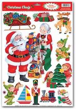 Santa's Workshop Clings