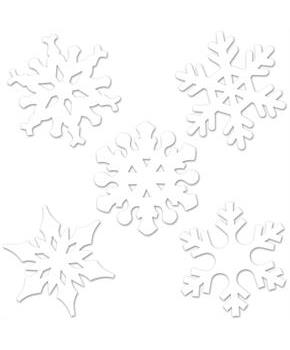 Mini Snowflake Cutouts