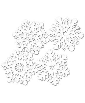 Pkgd Snowflake Cutouts