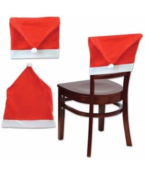 Santa Hat Chair Cover