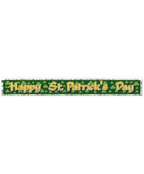 Met Happy St Patrick's Day Fringe Banner