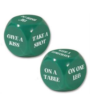 St Patrick Decision Dice Game
