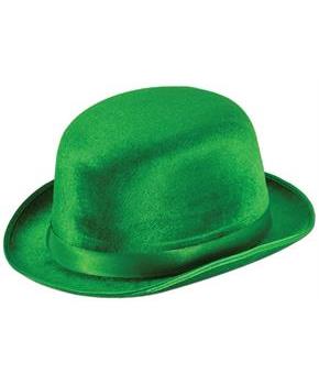 Green Vel-Felt Derby