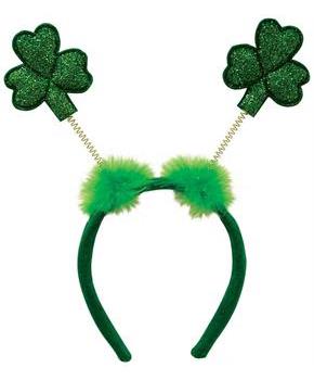 Glittered Shamrock Boppers