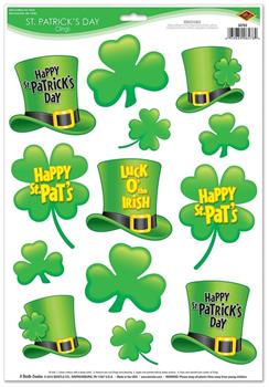 St Patrick's Day Clings