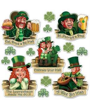 St Patrick's Day Cutouts