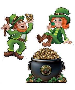 Leprechauns & Pot O' Gold Stand-Ups