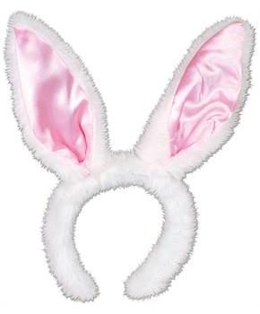 Plush Satin Bunny Ears
