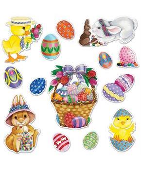 Easter Basket & Friends Cutouts