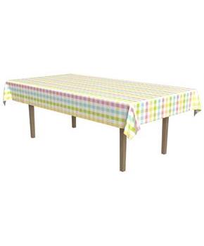 Plaid Paper Tablecover