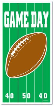 Game Day Football Door Cover