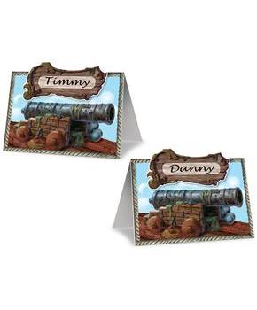 Pirate Cannon Place Cards