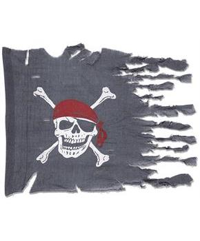 Weathered Pirate Flag