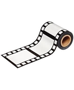 Filmstrip Decorating Material