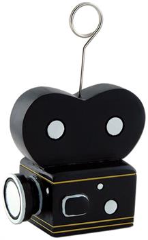 Movie Camera Photo/Balloon Holder