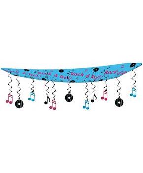 Rock & Roll Ceiling Decor