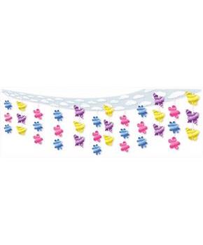 Butterfly & Flower Ceiling Decor