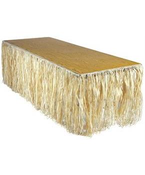 Raffia Table Skirting