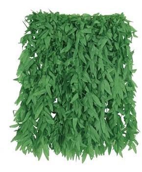 Tropical Fern Leaf Hula Skirt