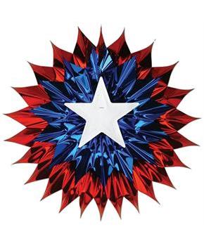 Patriotic Fan-Burst