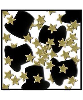 Fanci-Fetti Top Hats & Mini Stars