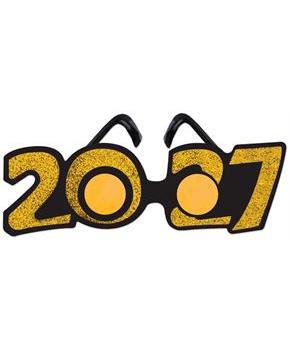 2027 Glittered Plastic Eyeglasses