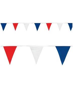 Red, White & Blue Pennant Banner