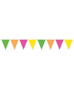 Neon Pennant Banner