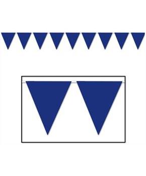 Blue Pennant Banner