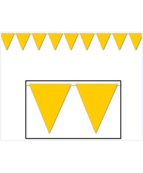 Golden-Yellow Pennant Banner