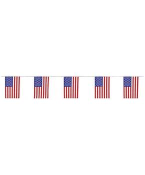 American Flag Pennant Banner