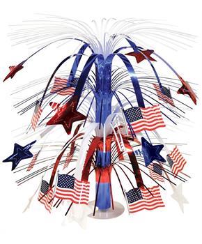 Flag Cascade Centerpiece